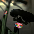 Blank Multi Color LED Bike Light w/ Clip Attachment